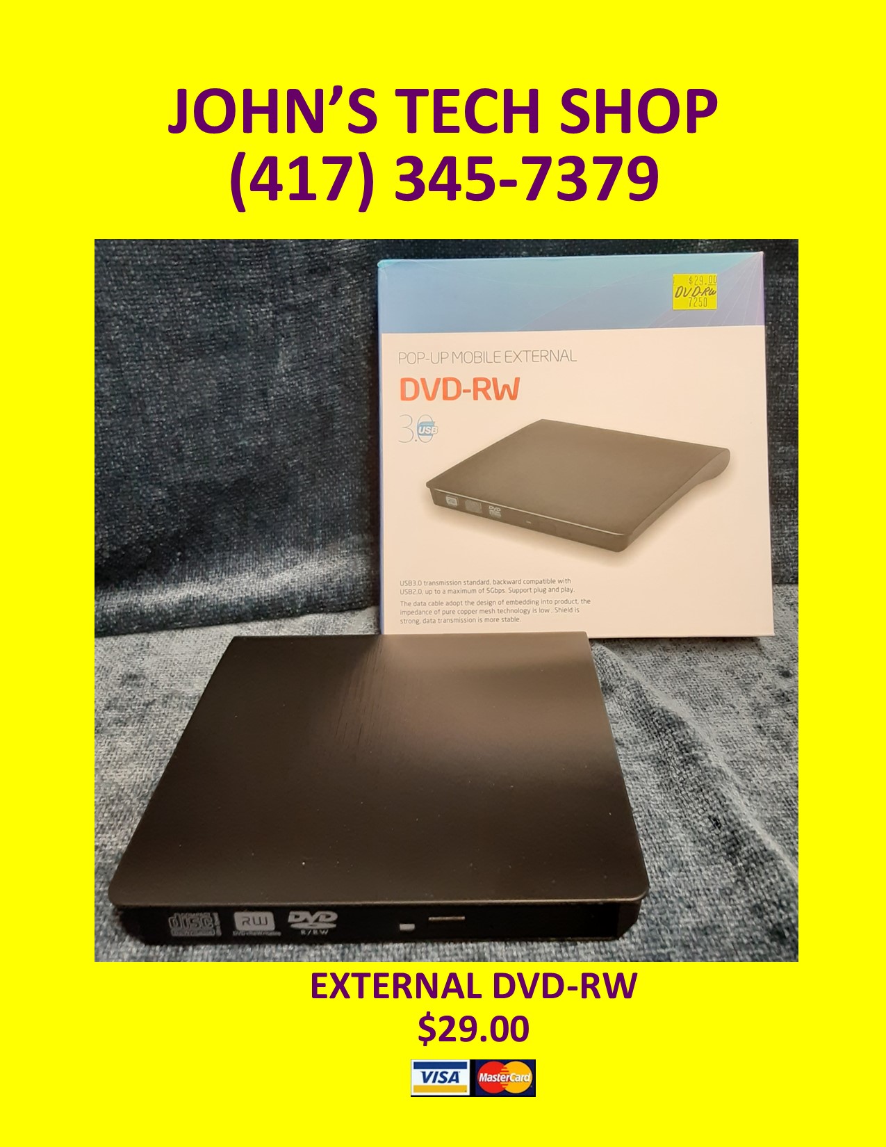 External DVD-RW 